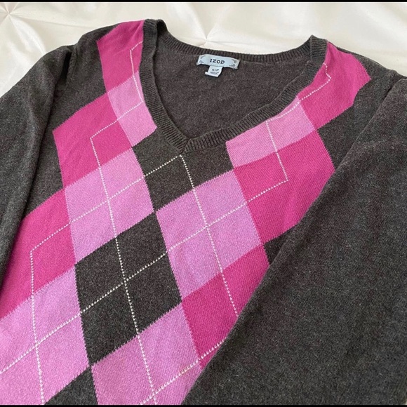 argyle sweater - Picture 2 of 3